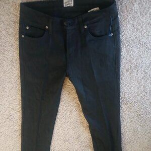 Naked & Famous Denim Black Power Stretch Jeans – Men’s Size 31